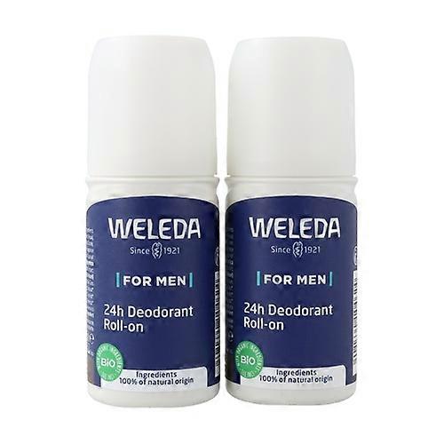 Duplo roll-on deodorant for men 2 units of 50ml