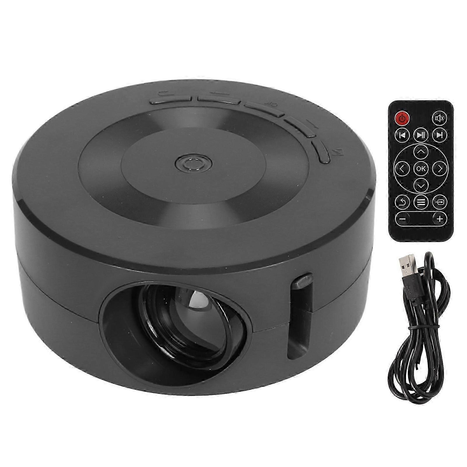 Mini LED Projector 1080p Built in Speaker Portable Small Home Projector with Same Screen Function for IOS for Android