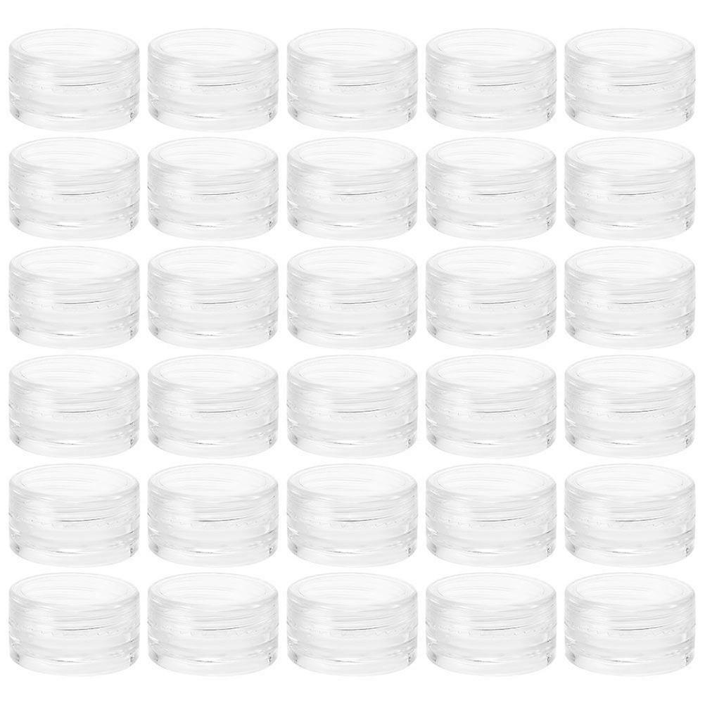 55Pcs Empty Cream Jars Facial Mask Containers Refillable Cream Jars with Lids