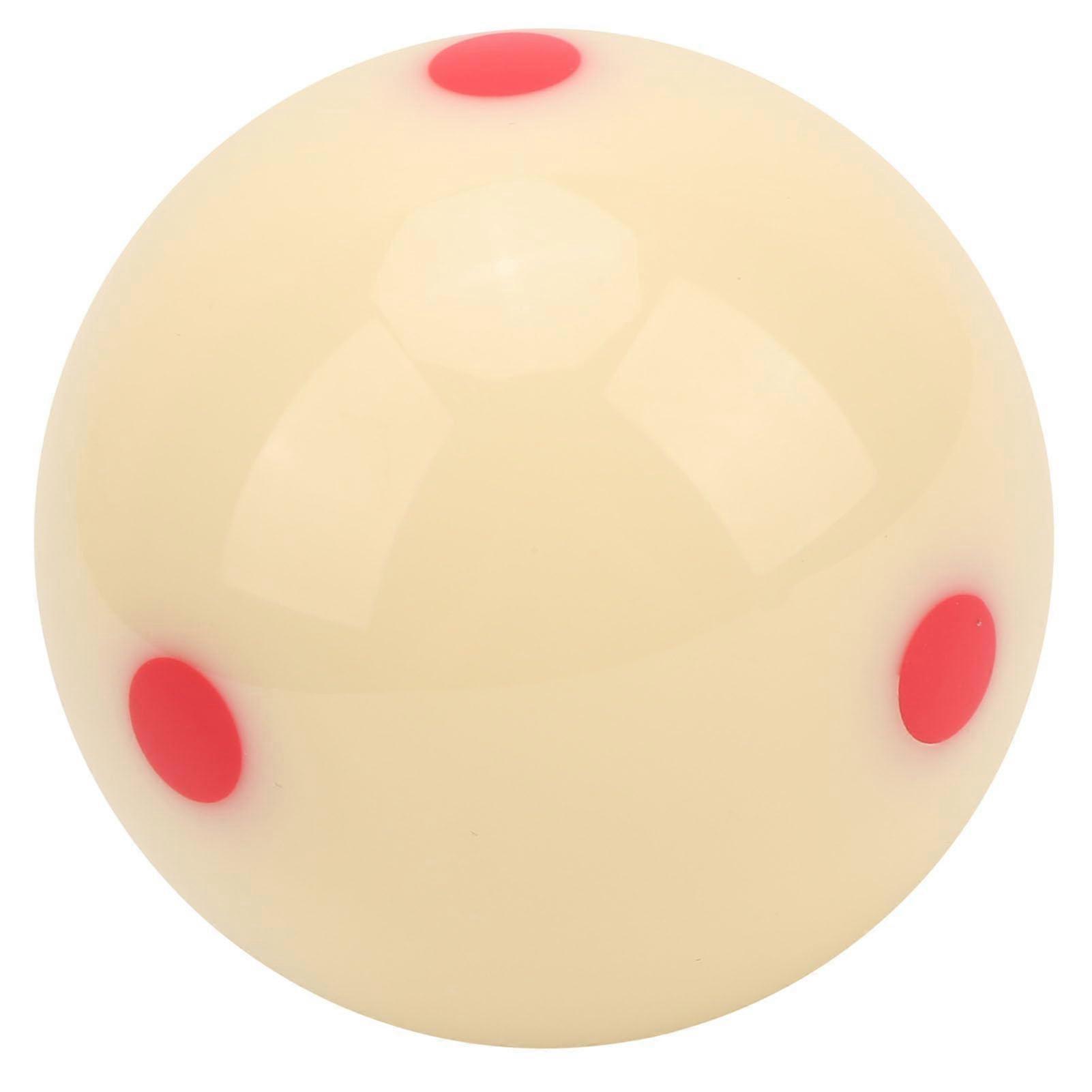 Cue Ball Redpoint Pool Ball 2.1 Inch Resin Billiard Snooker Lines And Dots For Training And Games