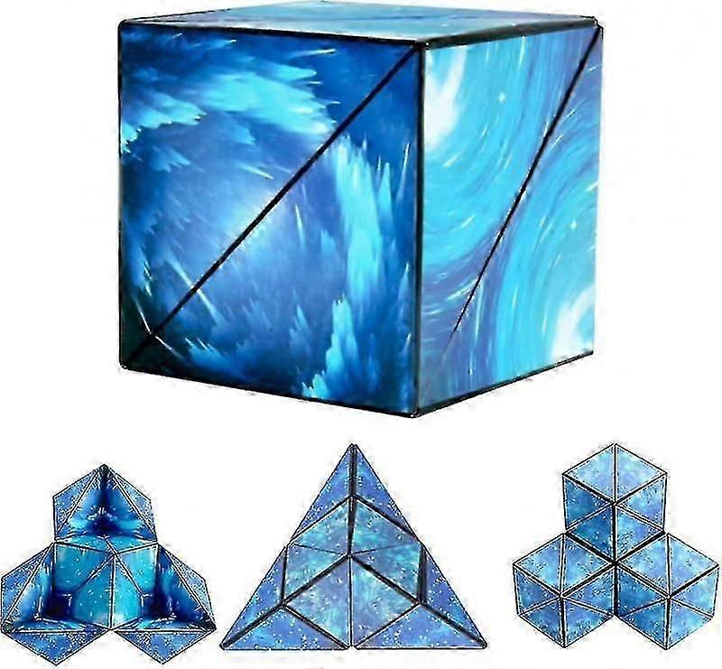 Magic Cube, Magic Puzzle Cube, Transforming Cubes, Magic Star Cube, 3D Puzzle Magic Cubes, Speed Cube, Infinity Cube, Puzzle Magic Cube, for Kids Adul