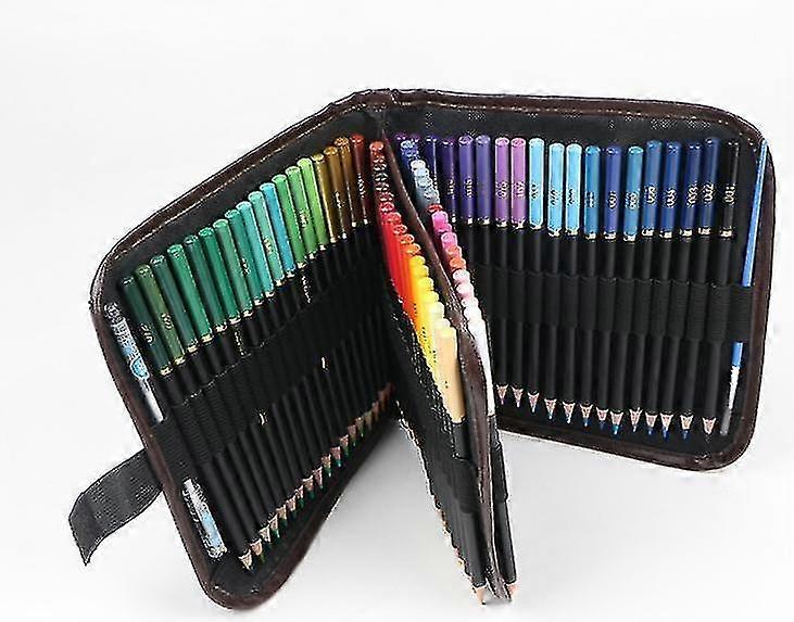 Professional Colored Pencils Set of 72 with Zipper Case, Premium Soft Core Colored Pencils Suitable for Adult Art Projects and Creative Use