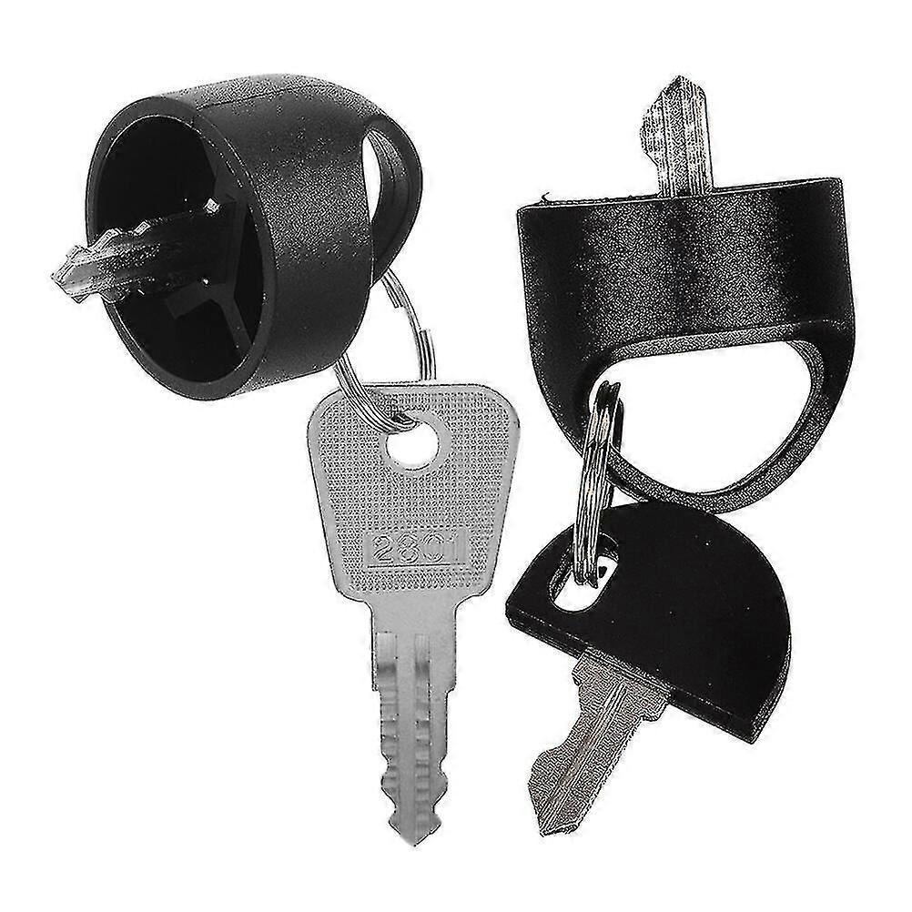 2 Pack Anti-Theft Mobility Scooter Keys Compatible with Pride K2305m/K2801m Models
