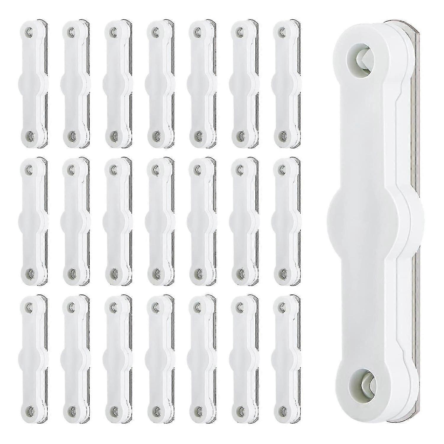 Telas de Mosca compatíveis com Ímãs, Pacote de 22 Tiras Magnéticas Autoadesivas, Telas de Mosca compatíveis com Ímãs Permanentes-D