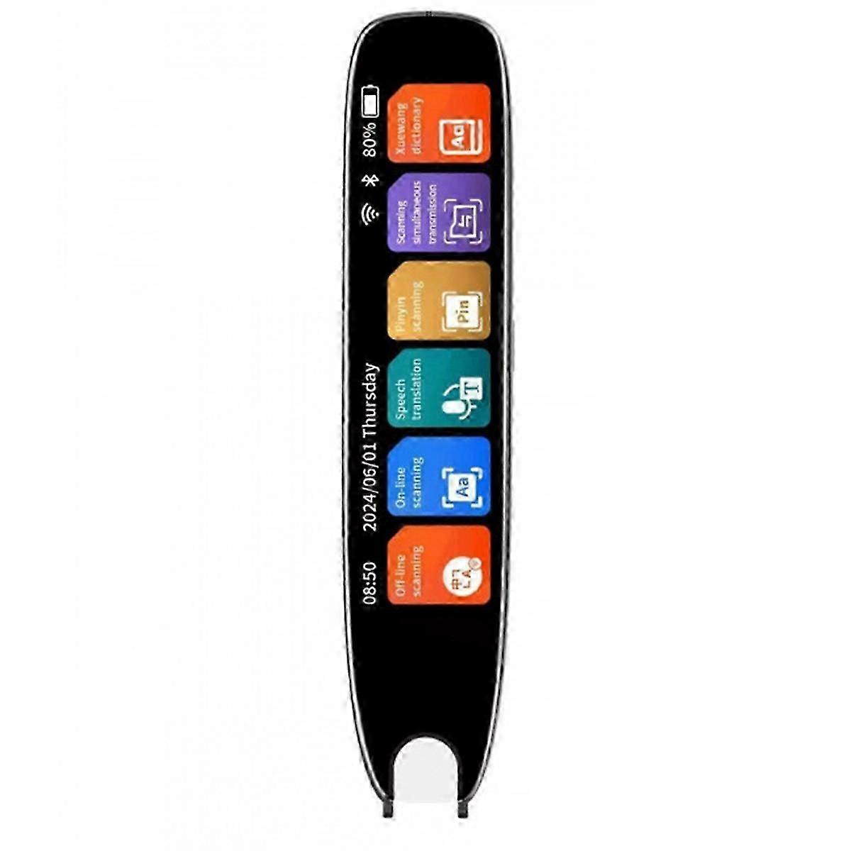 S65 Smart Voice Translator Pen with 112 Language Real-Time Text Scanning and Instant Point Reading Learning Function