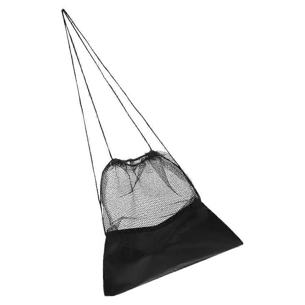 Durable Mesh Basketball Backpack with Drawstring for Single Ball Storage – Ideal for Football, Volleyball, Rugby