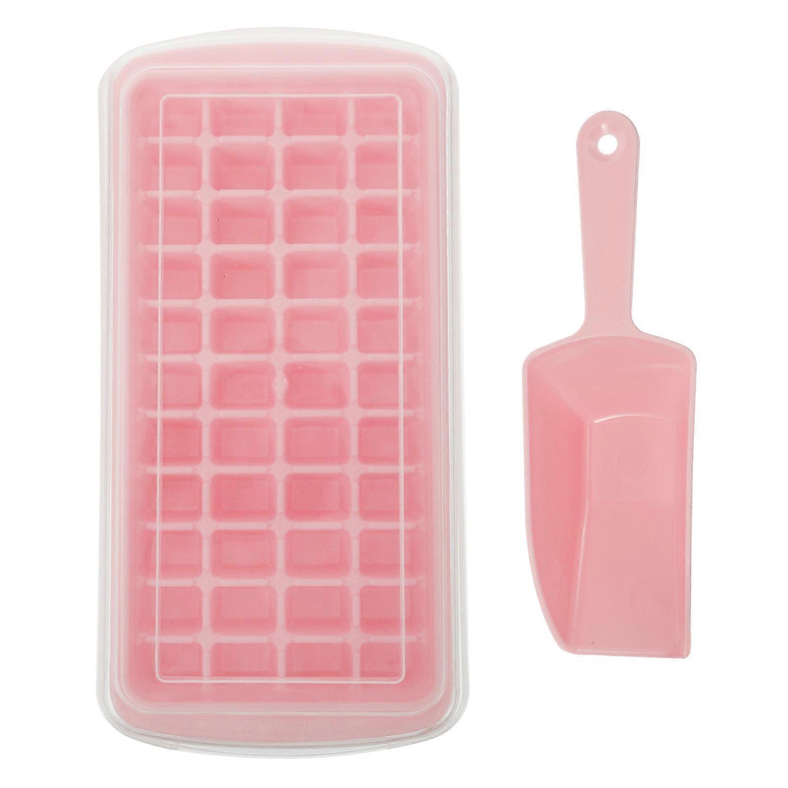 Plastic Ice Cube Tray Set Professional Design For Home Use Easy Demoulding 1Set