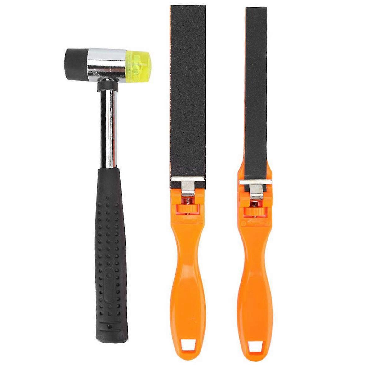 Jewelry Polishing Tool, Double Faced Hammer with Polyurethane Head, for Jewelry Processing and Poli
