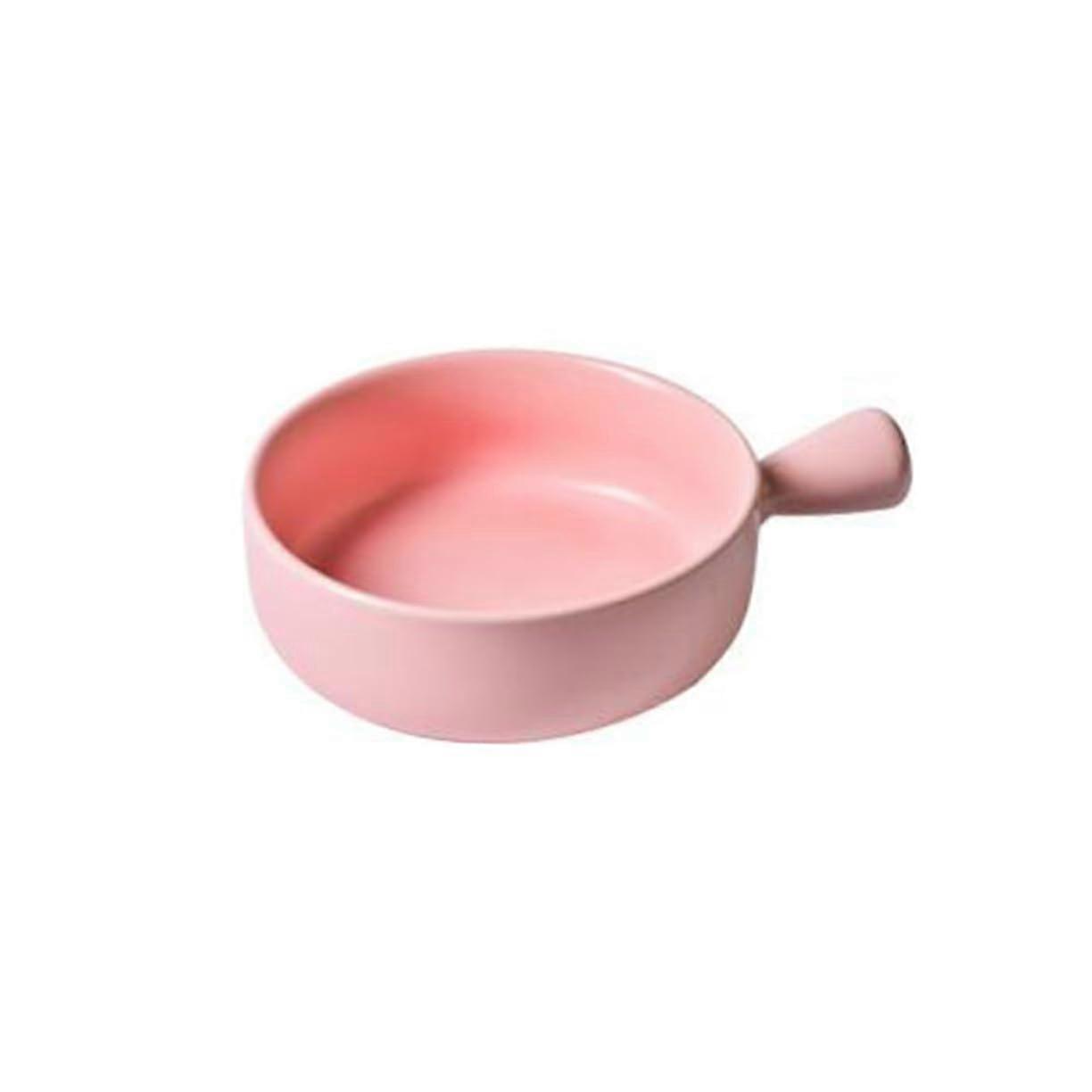 Set of 2 Onion Soup Bowls with Handles Made of Glass 215.5CM