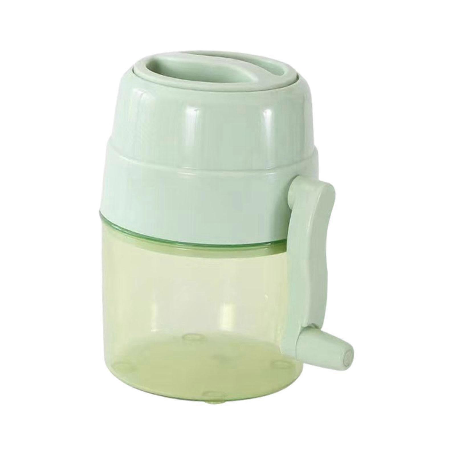 Hand crank ice crusher, Mini, practical, light, kitchen appliance, snow cone machine, shaved ice machine for mobile restaurants