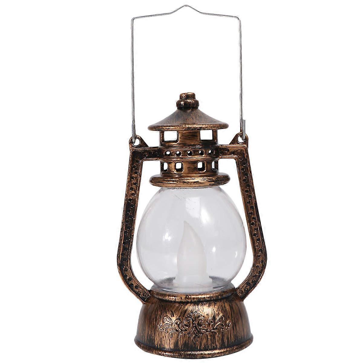 Decorative Lanterns Bronze Finish for Shop Windows Tabletop Use 1Pack