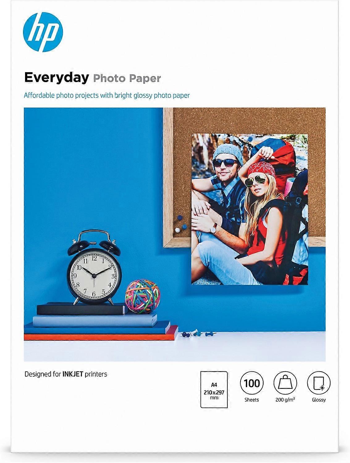 HP Everyday Glossy - photo paper, A4, 100 sheets