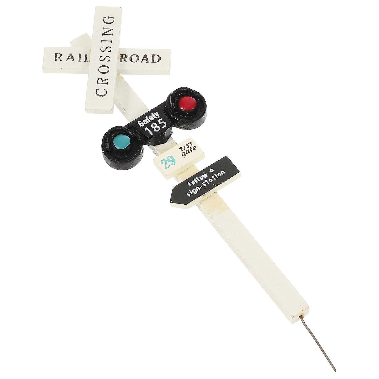 Mikro Krajina Model Mini Sign Post Zahrada Gadget 1Pack