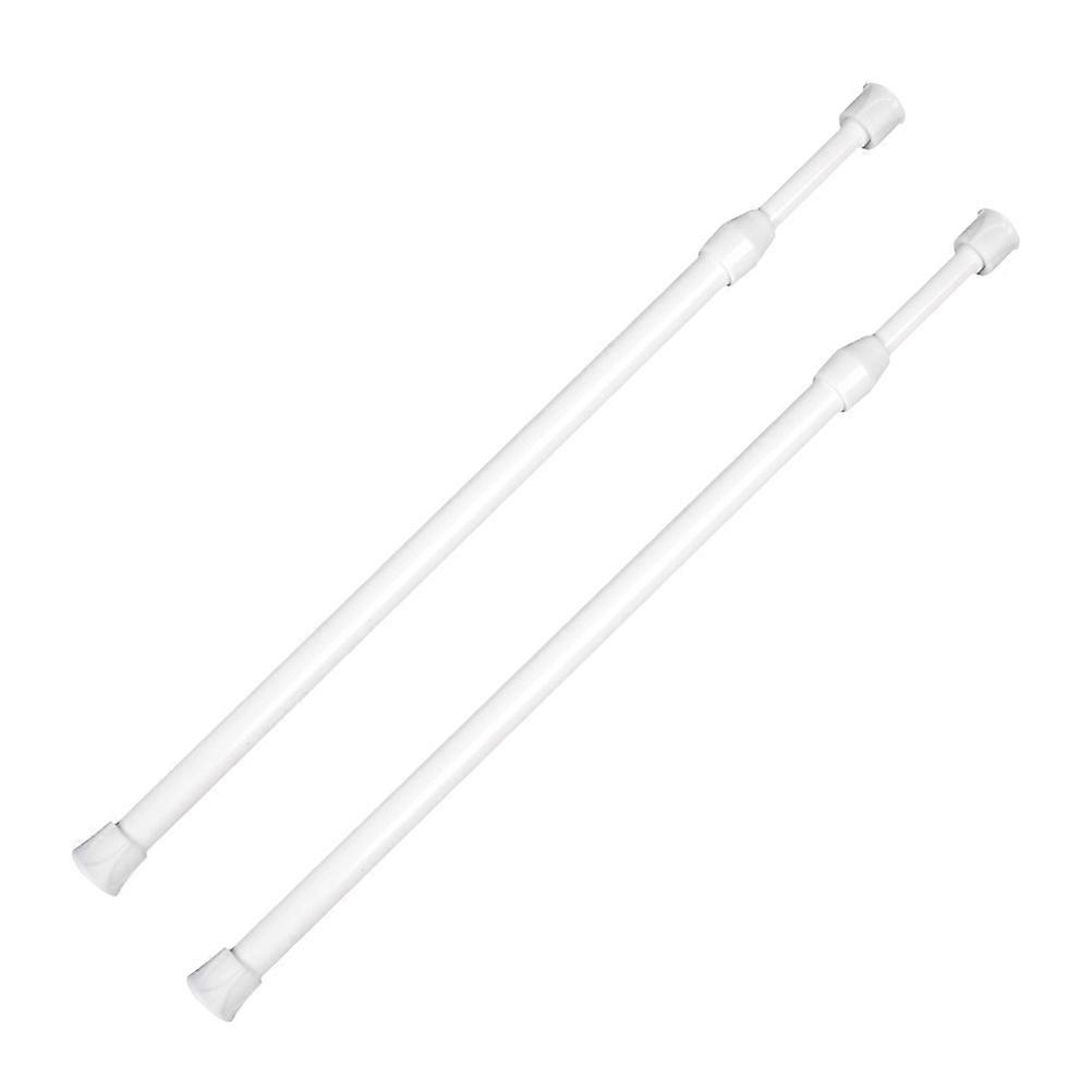 Adjustable Telescopic Tension Curtain Rod Multi Use Extendable Clothes Rail for Shower Closet Home Decor Fits Various Spaces