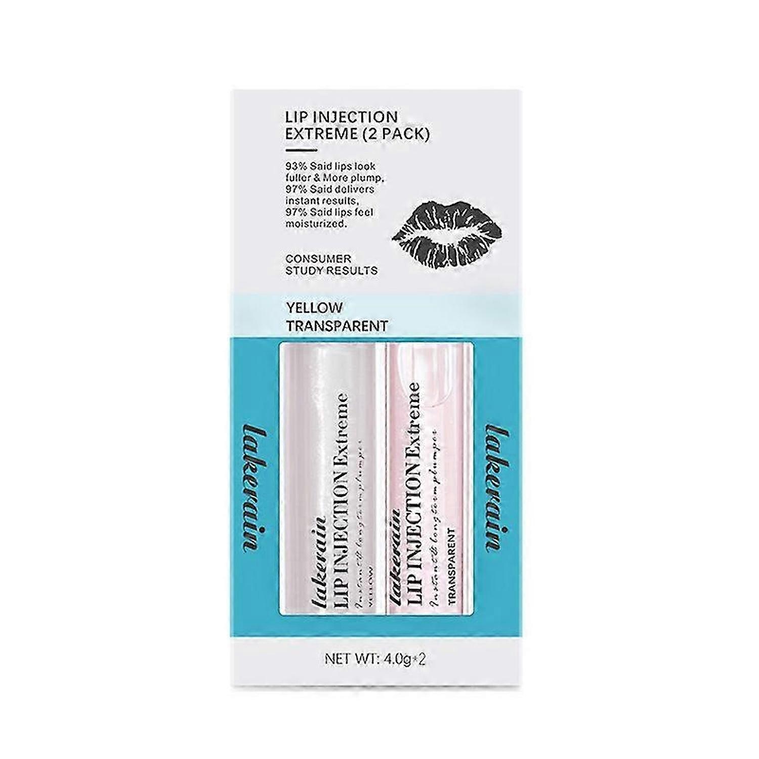 Lakerain 4Ml Lip Care Se  Lip Plumper Gloss Increase Lip Elasticity Reduce Fine Lines Moisturizing