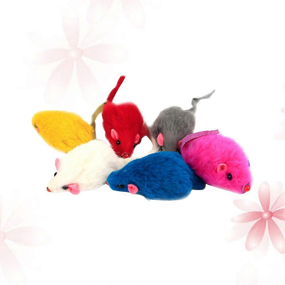 Assorted Color Rabbit Playing Toys for Pets 14Pcs Set
