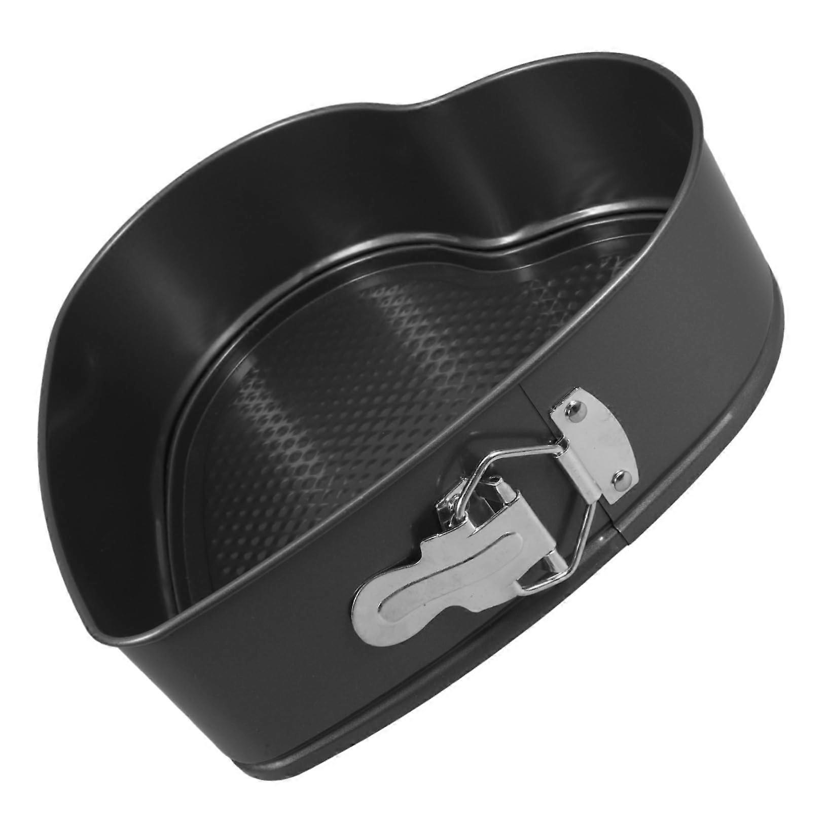 Heart Pan, Heart-Shaped Cake Pan, Small Bakeware, Teflon Nonstick Coating, Cookie Cake Pan