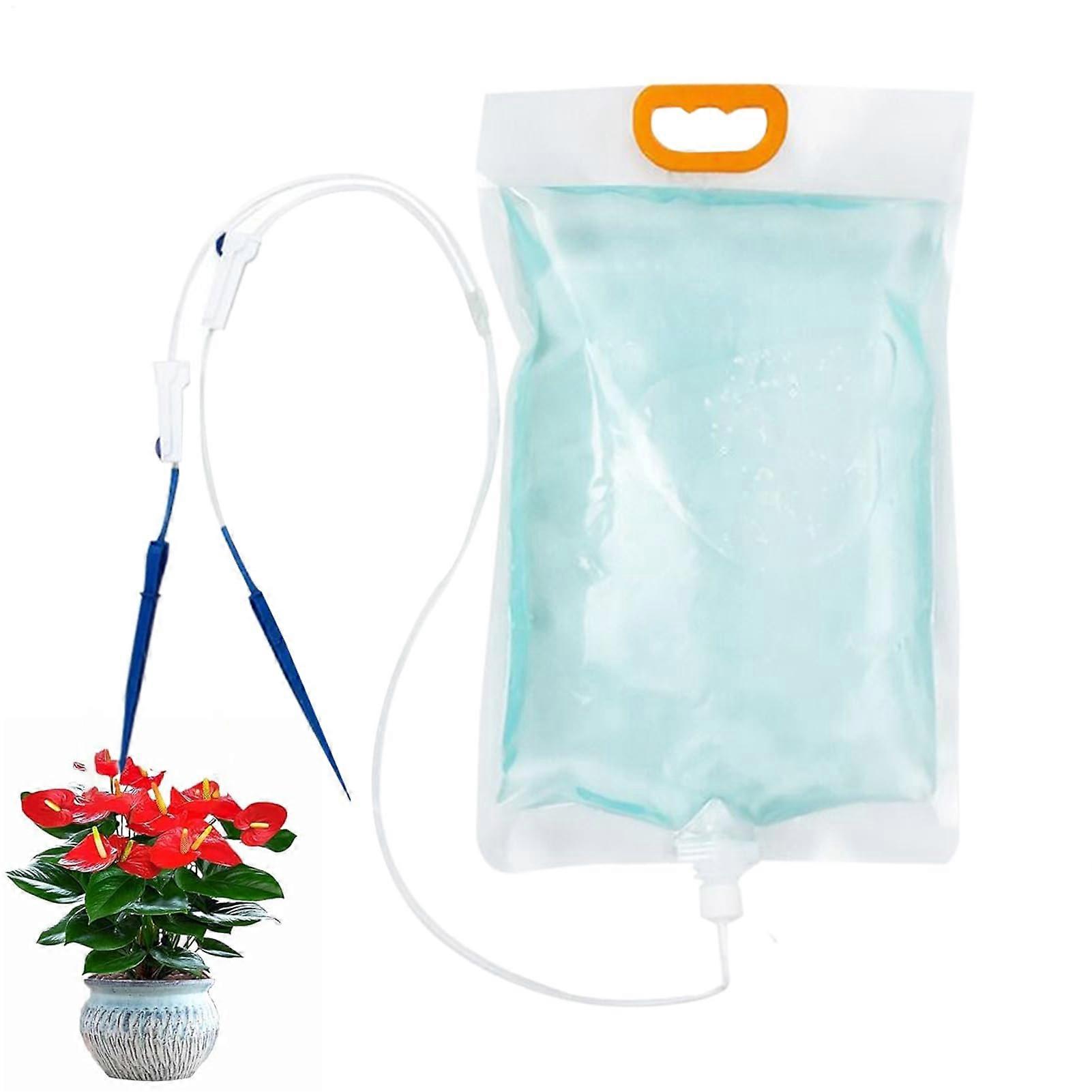 Water Bags for Plants - PP 3.5L Self-Watering Device, Auto Drip Irrigation, Reusable Slow-Release System, 25x38.5cm