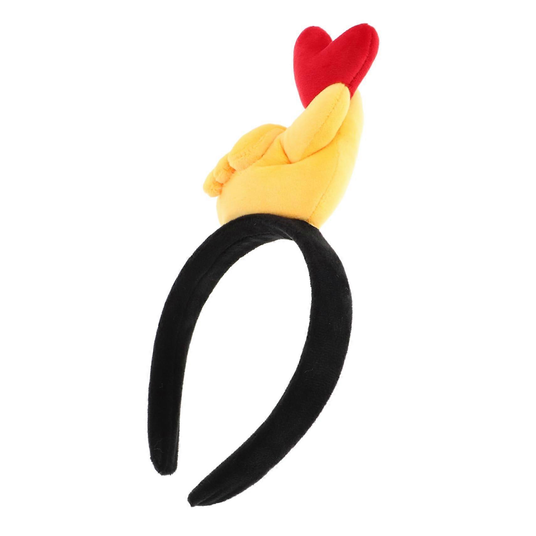 Valentine's Day Headband, Plush Beige