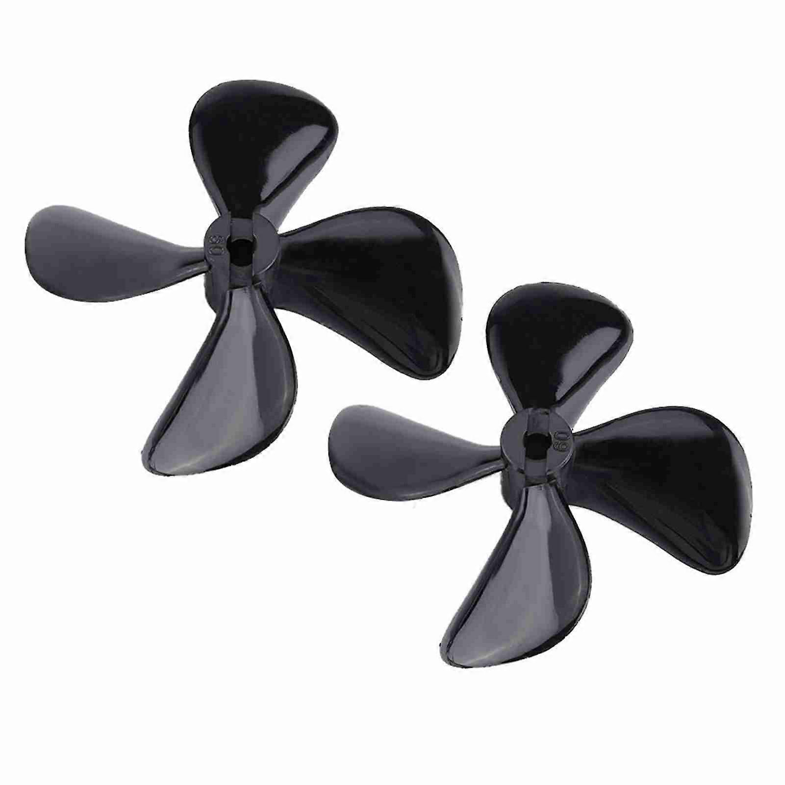 High Strength Plastic 4 Blades Full Immersion Propeller for RC Model Boat Accessory 4 x 60mm Clockwise & Counterclockwise