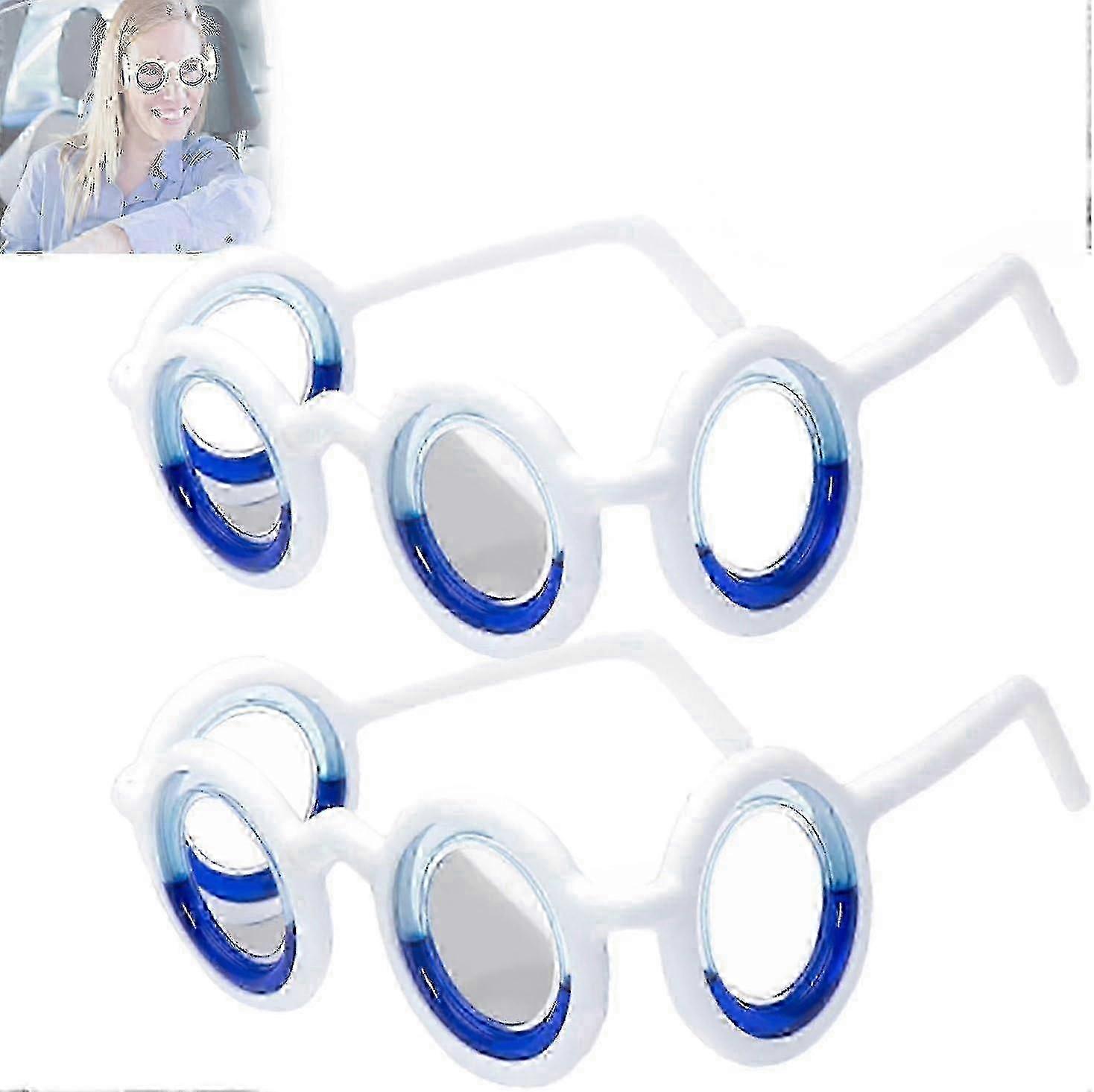 Motion Sickness Relief Smart Glasses, Portable Anti-dizziness Glasses for Kids and Adults