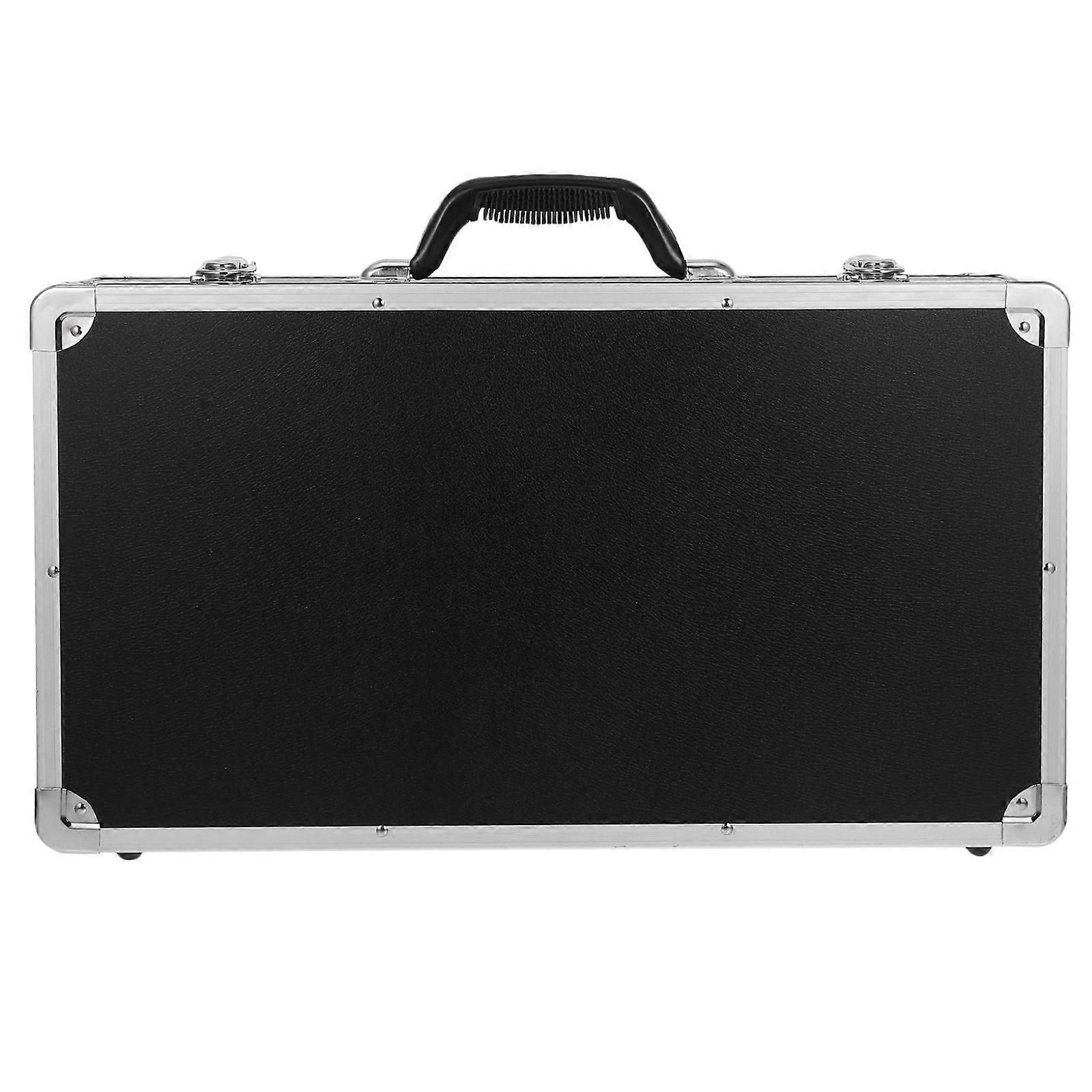 Portable Aluminum Tool Case Multifunction Hard Storage Case For DIY Enthusiasts Workshop 50.00X28.00X13.00CM 1Pack