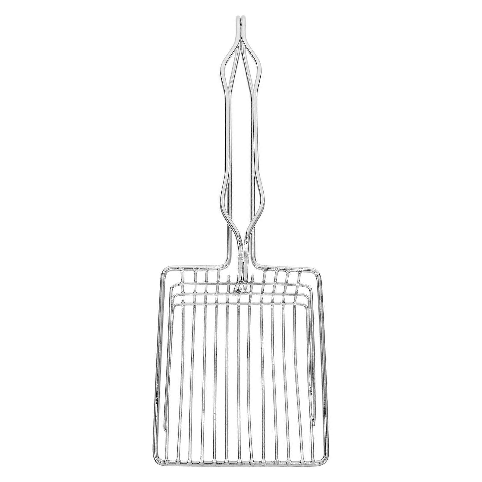 トイレ用シフターヘビーデューティーステンレス鋼猫用トイレ砂スクープ廃棄物処理用1セット