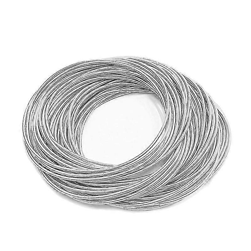 50 Pcs Spring Bracelets Carbon Steel Bracelet Elastic Non-slip Bracelet Craft