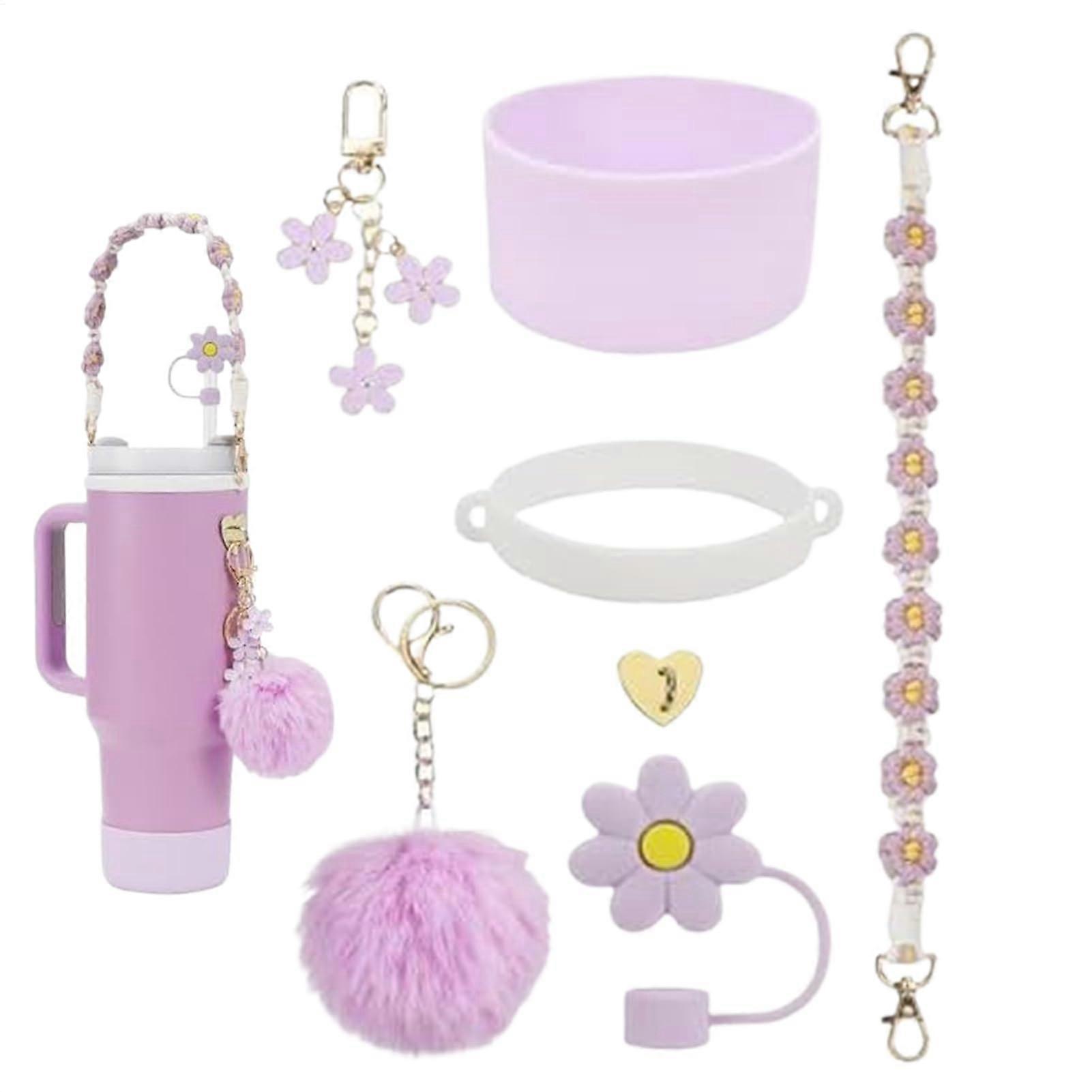 Cup Accessories, Water Bottle Accessories  Silicone Cup Boot Keychain