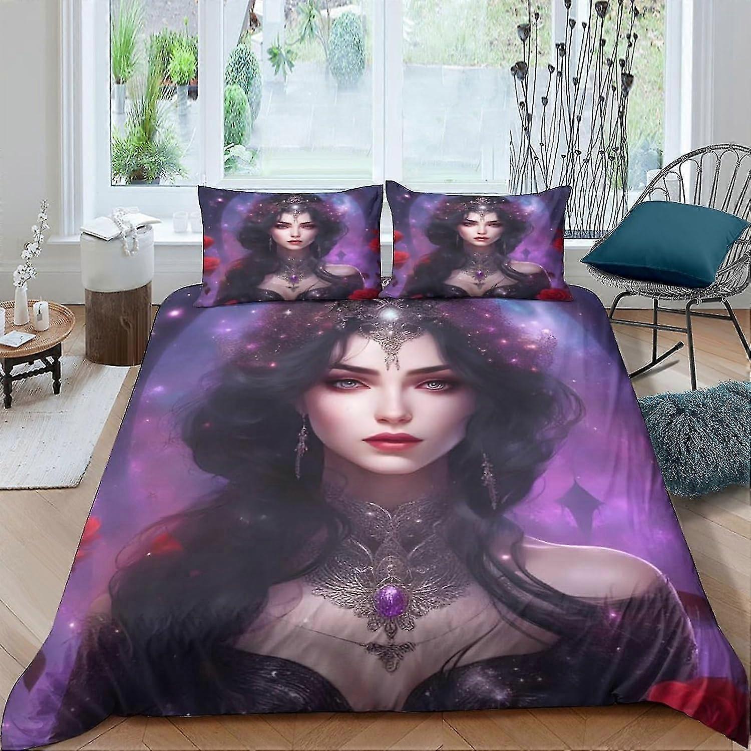 Conjunto de capa de edredom infantil Capa de edredão impressa em 3D, capa de edredom de microfibra ultra macia 3 unidades duplas