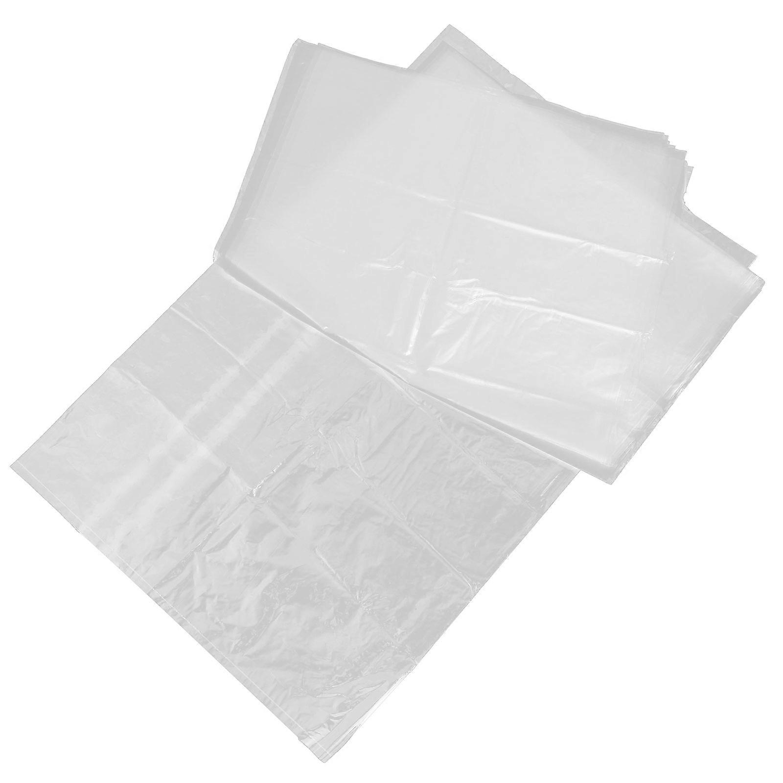 Storage Bags Classic Flat Design Food Storage Environment Friendly Material 50x80cm 10Pcs