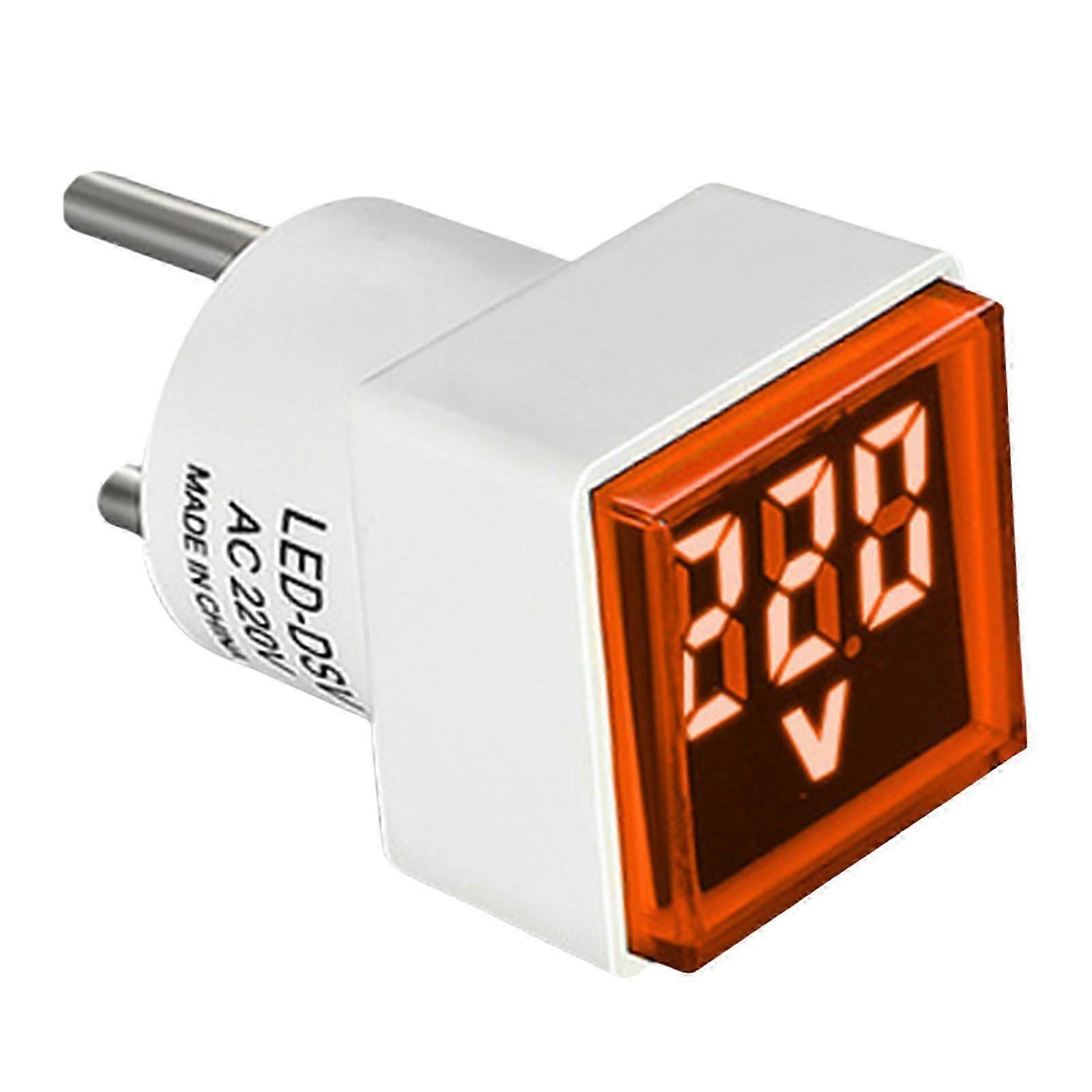 2025 Latest Model LED Display  220V/230V Voltage Meter Square Tester Digital