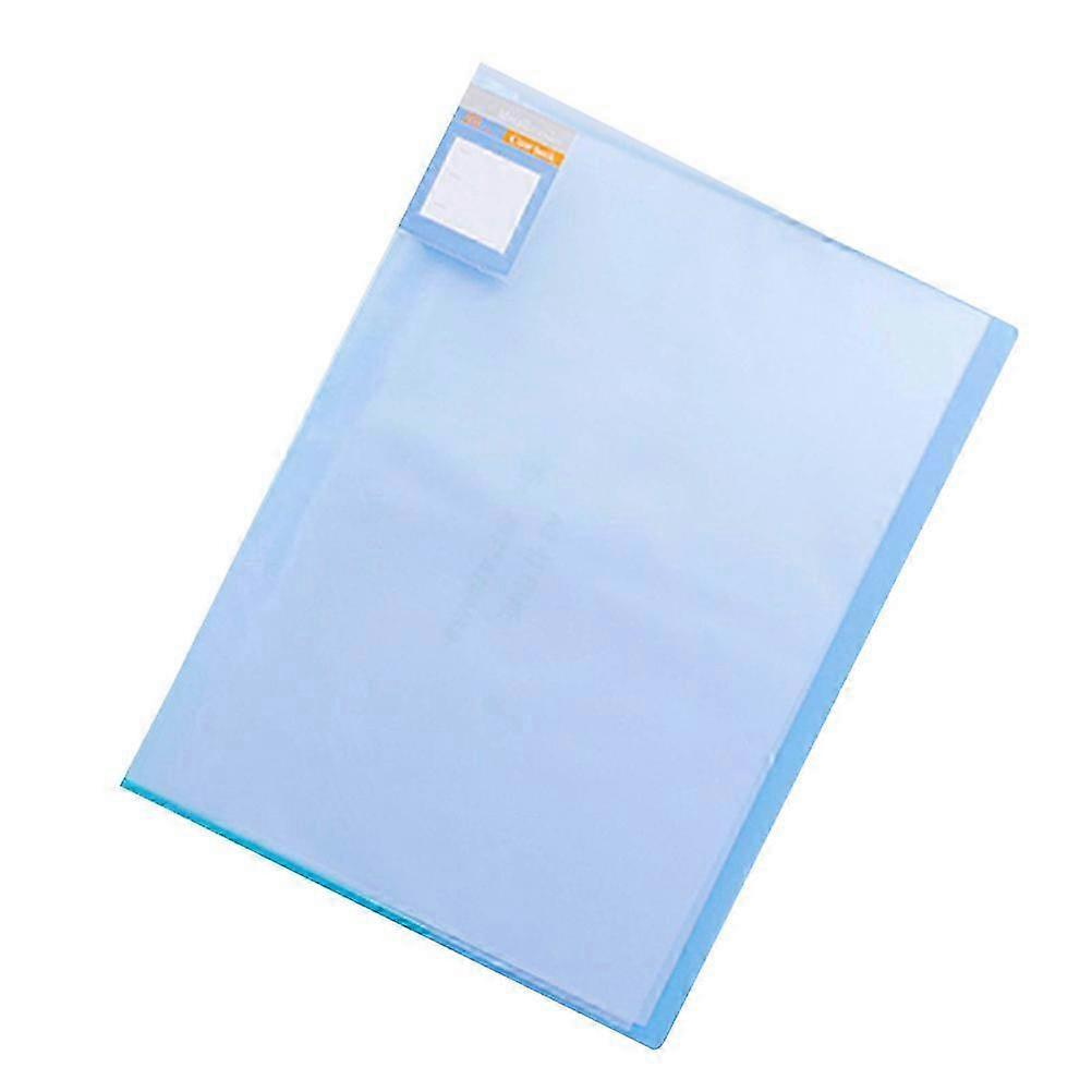A3 20 Pages Rhinestones Painting Storage Book Art Portfolio Folder with 40 Clear Pocket Protectors Assorted Colors