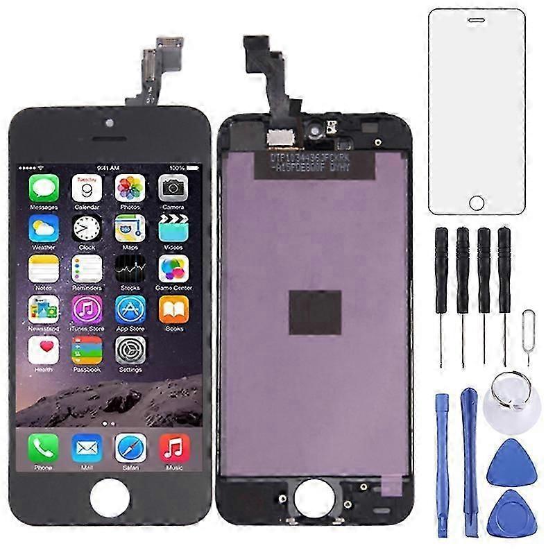 TFT LCD Display Screen Replacement Compatible with iPhone 5s - High Quality Touch Panel Digitizer Assembly