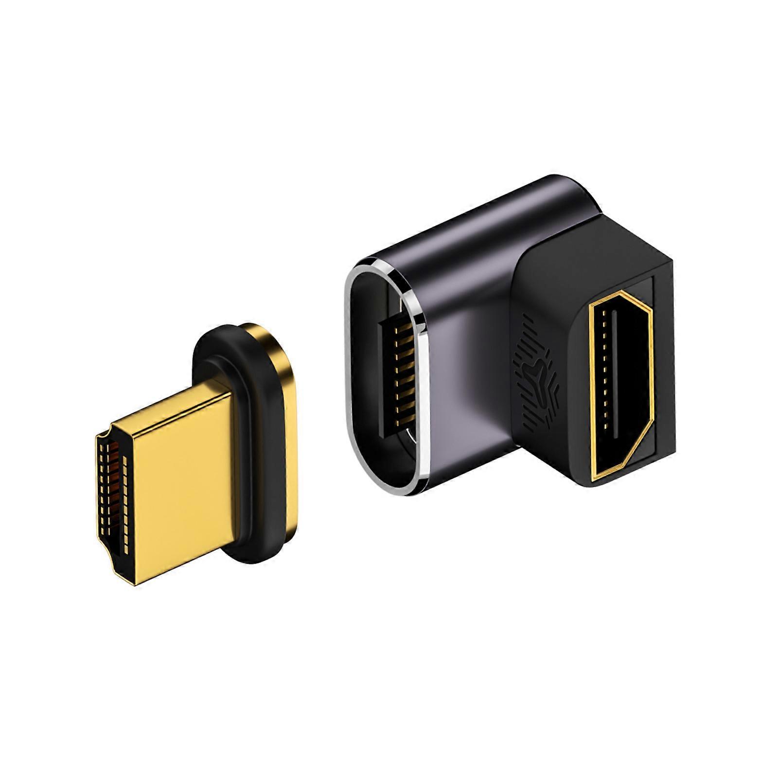 Universal Magnetic Adapter Multi Sizes Magnetic Adapter Support UHD2.1 8K60Hz 4K120Hz Seamless Device Compatibility Multicolor