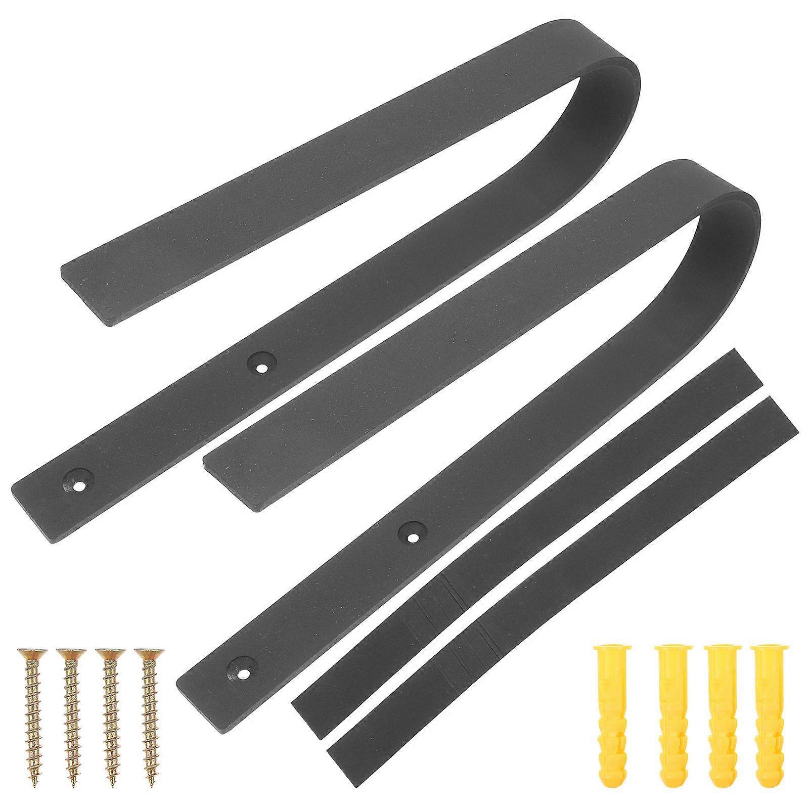 Snowboard Hanger Skateboard Wall Mount Hanger Wall Mounting Storage Simple Design Generous Appearance 1Set