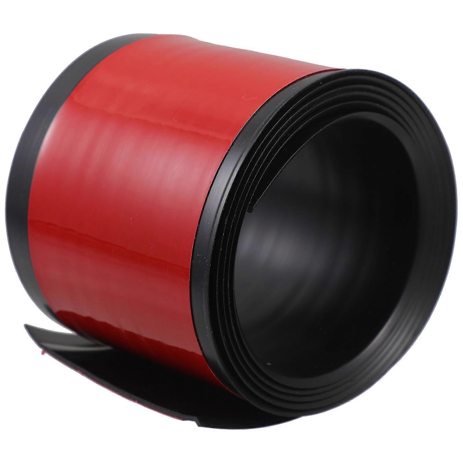 PVC Skirting Board Cover for Decor Use 1 Roll Self Adhesive Flexible Trim