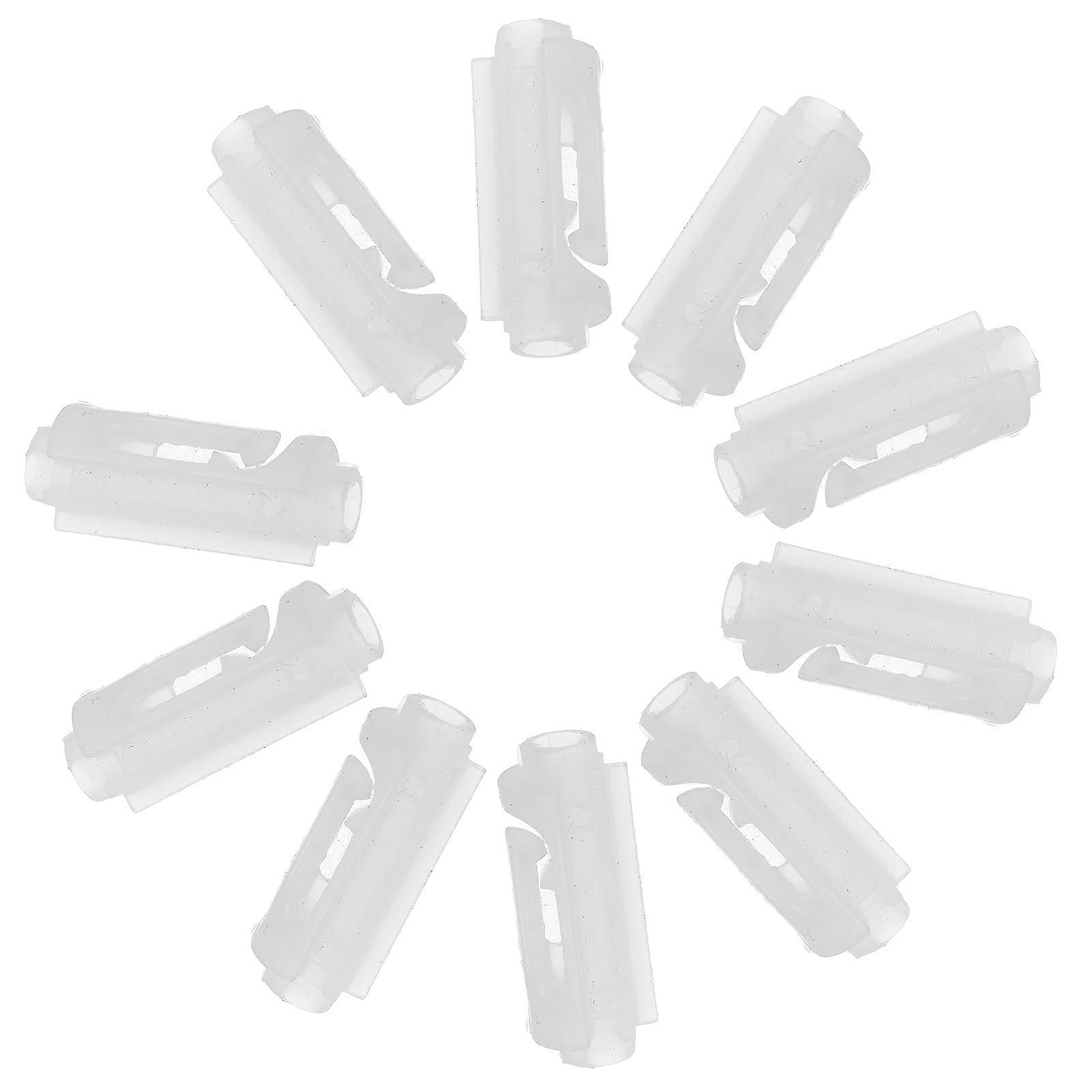 15pcs Transparent Lightweight Blind Cord Winders Holders for Household Blinds Easy Install Rope Winding Hooks Support