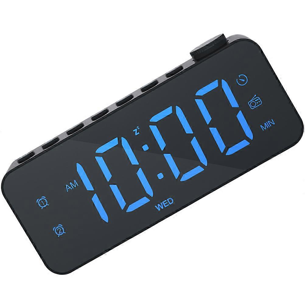 Digital Alarm Clock Large Screen For Desk Multiple Display Modes Set