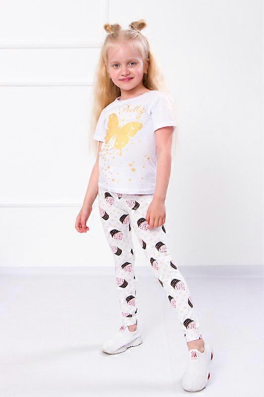 Leggings para meninas – Ajuste de algodão macio e cós flexível, Qualquer estação, HC 6000-043