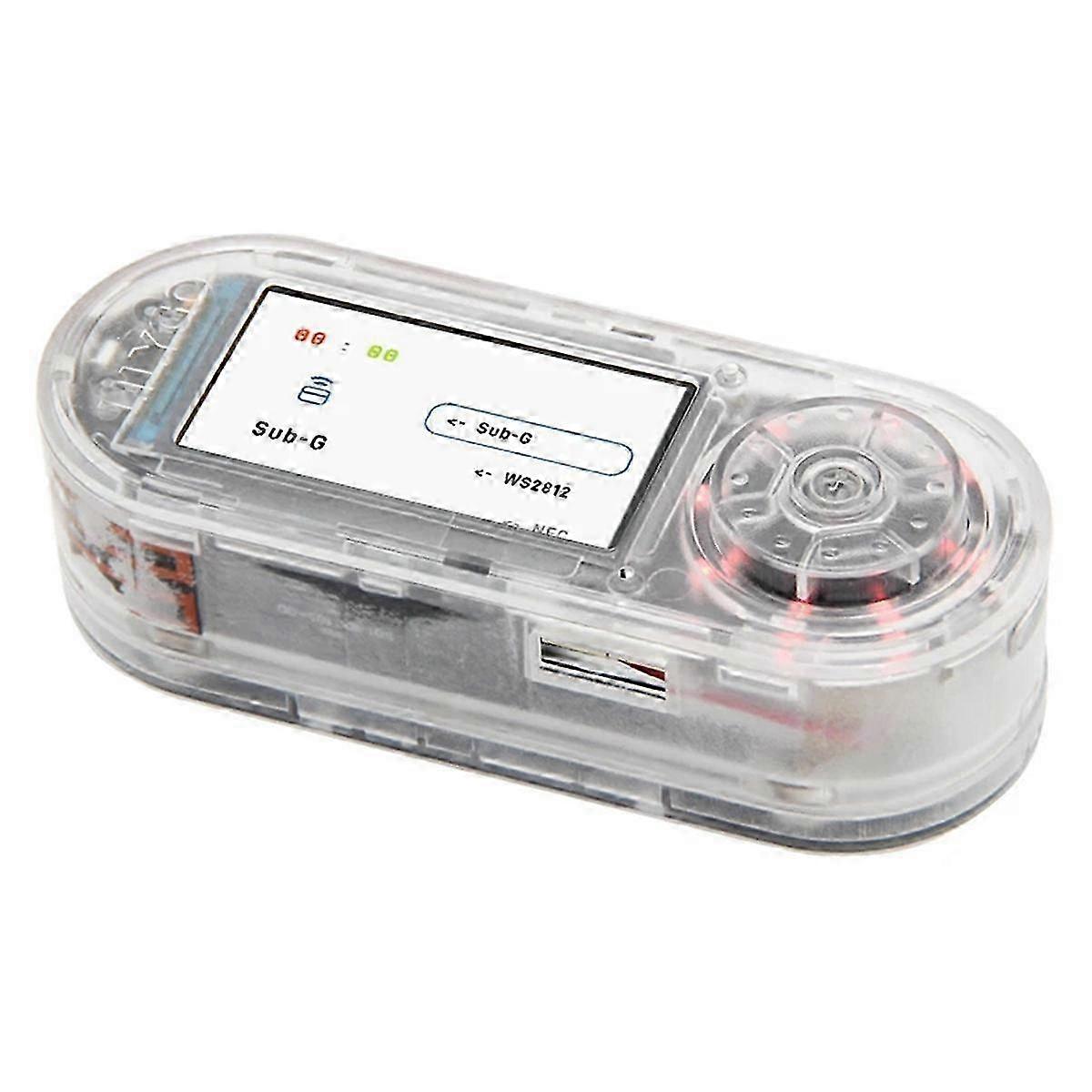 Nou T-Embed ESP32-S3 CC1101 Emisietor RF de joasă putere GHz PN532 NFC RFID I2C Modul Baterie placă LCD 1300mAhAlb transparent SZRH A-W