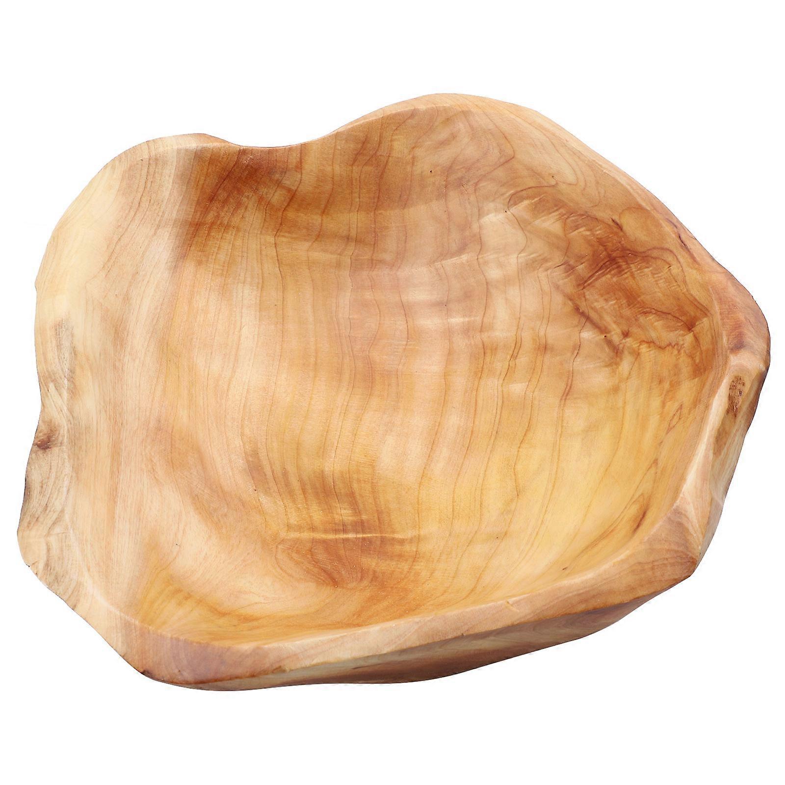 Fruit Holder for Storage Light Brown Dish Ideal for Birthdays Weddings Parties 7.87 Inches