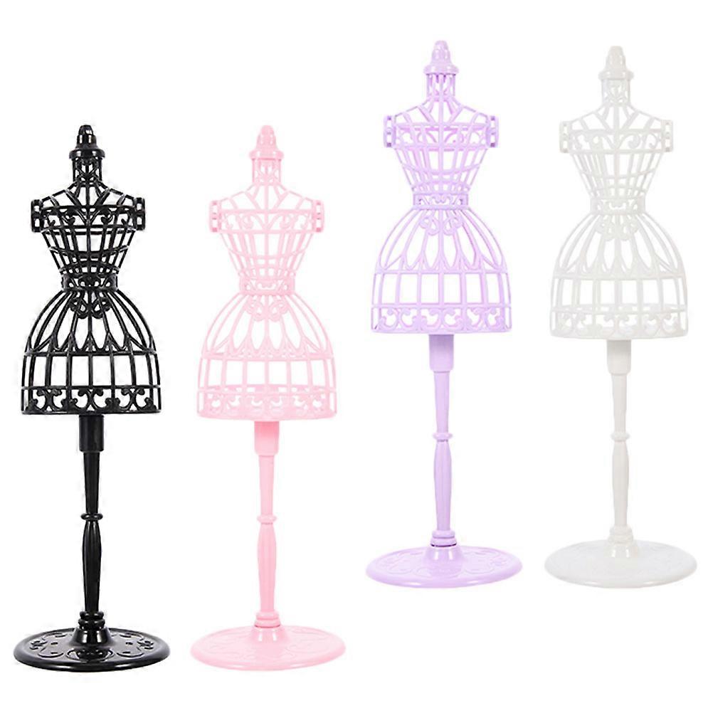 Doll Clothes Mannequin Stand for Storage Made of Plastic in Assorted Pieces