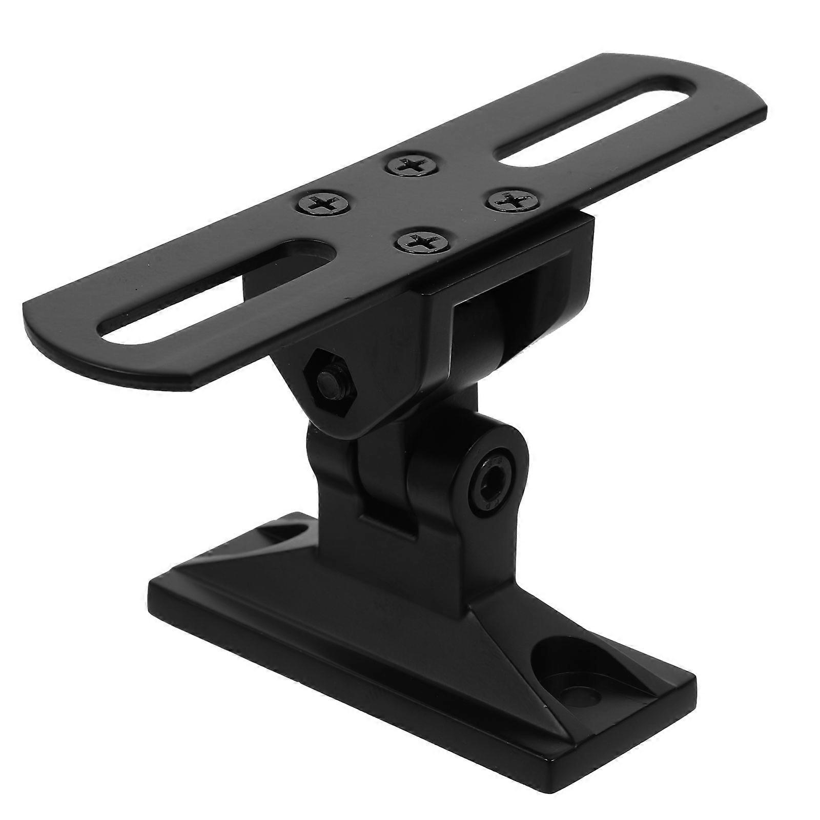Rotating Speaker Bracket Wall Mounted Racks For Office Black Heavy Duty 1Pack