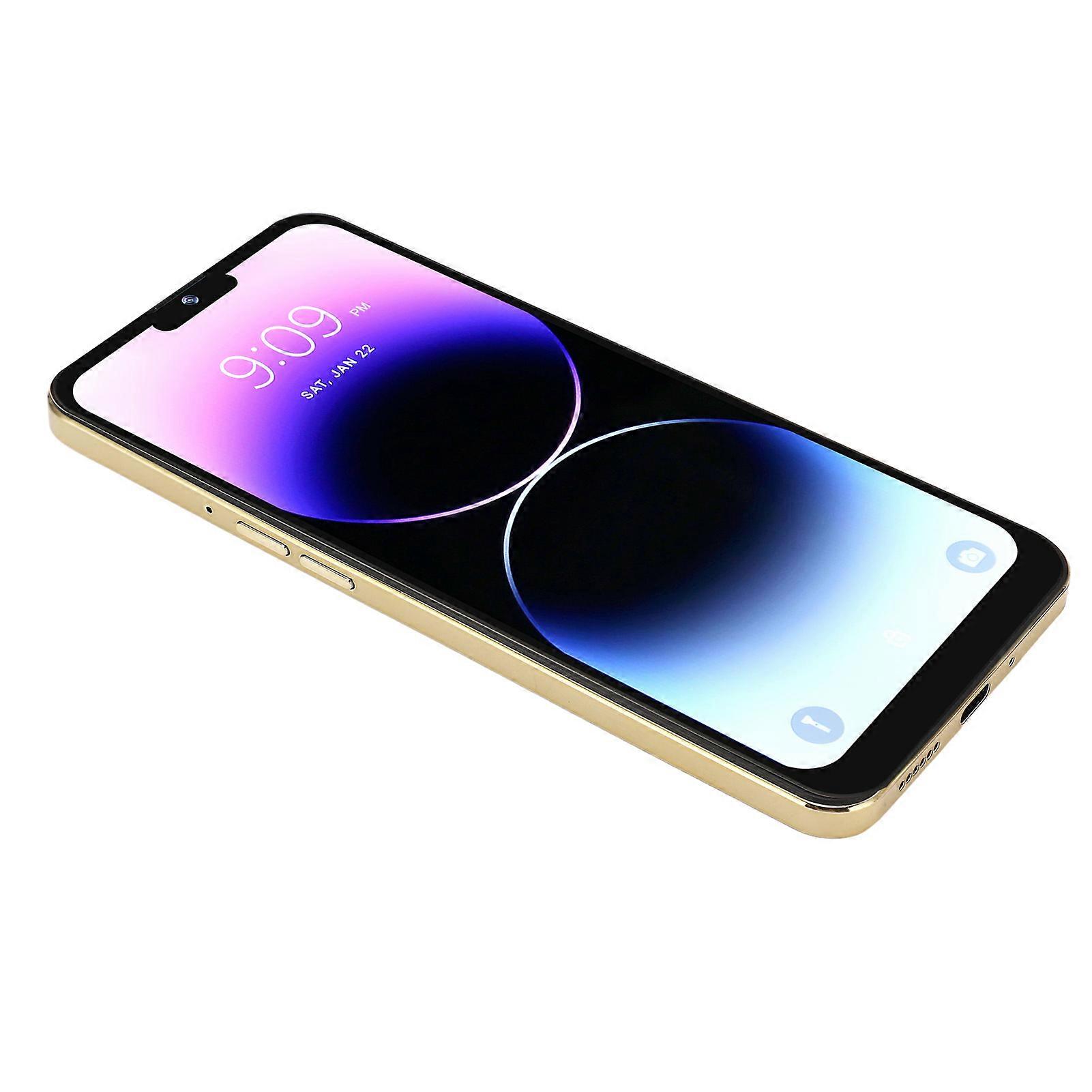 6.6in Mobile Phone 4GB 64GB Quad Core 5G Dual Band WIFI 5000mah Front 24MP Rear 32MP for Android 10.0 Support 3G Mobile Calls