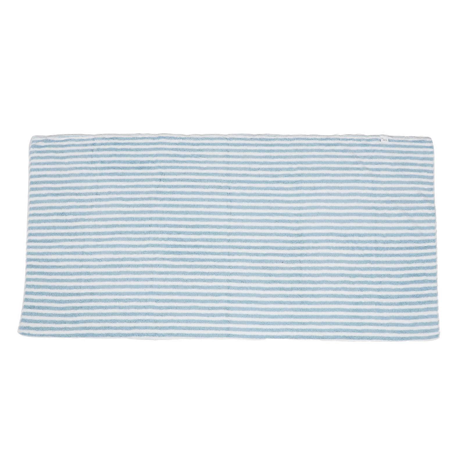 Fast Drying Bath Towel 70X30CM Designed For Bathing And Beach Use For Adults In Soft Blue 1Pcs