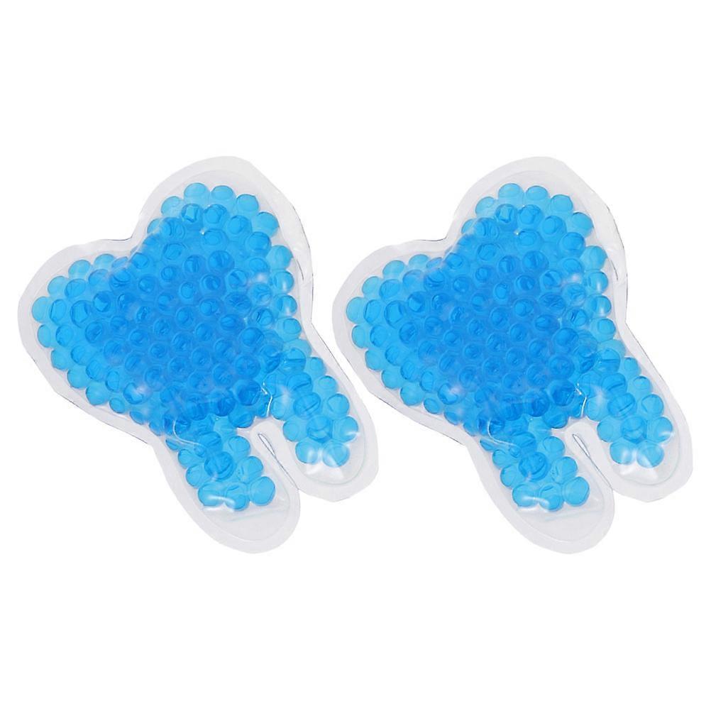 Gel Ice Pack Suitable For Eyes And Teeth Rehabilitation Versatile Use 2Pcs