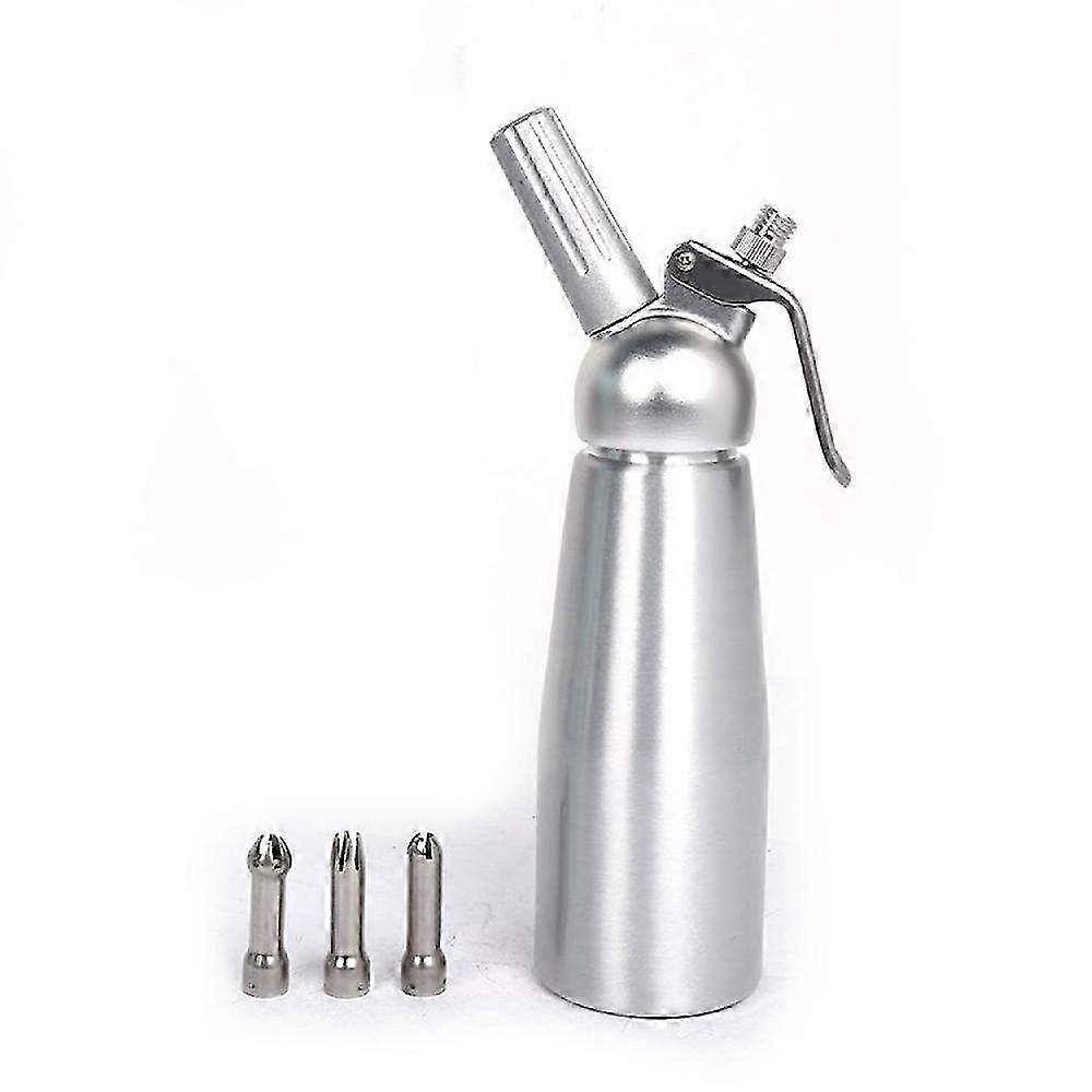 Cream Maker with Stainless Steel Nozzles - Professional Whipped Cream Dispenser for Bakery & Kitchen Use