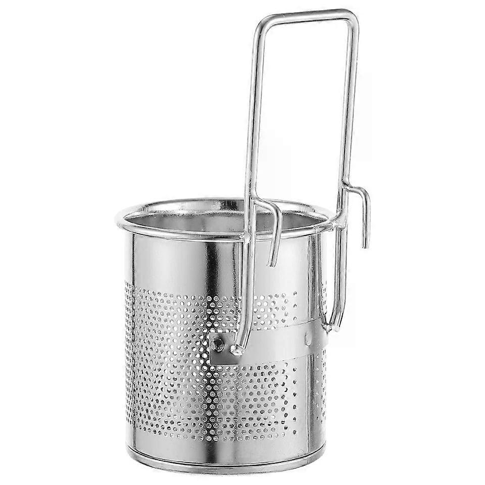 Hot Pot Strainer, Hook with Handle, Slip Through Net for Boiling Basket