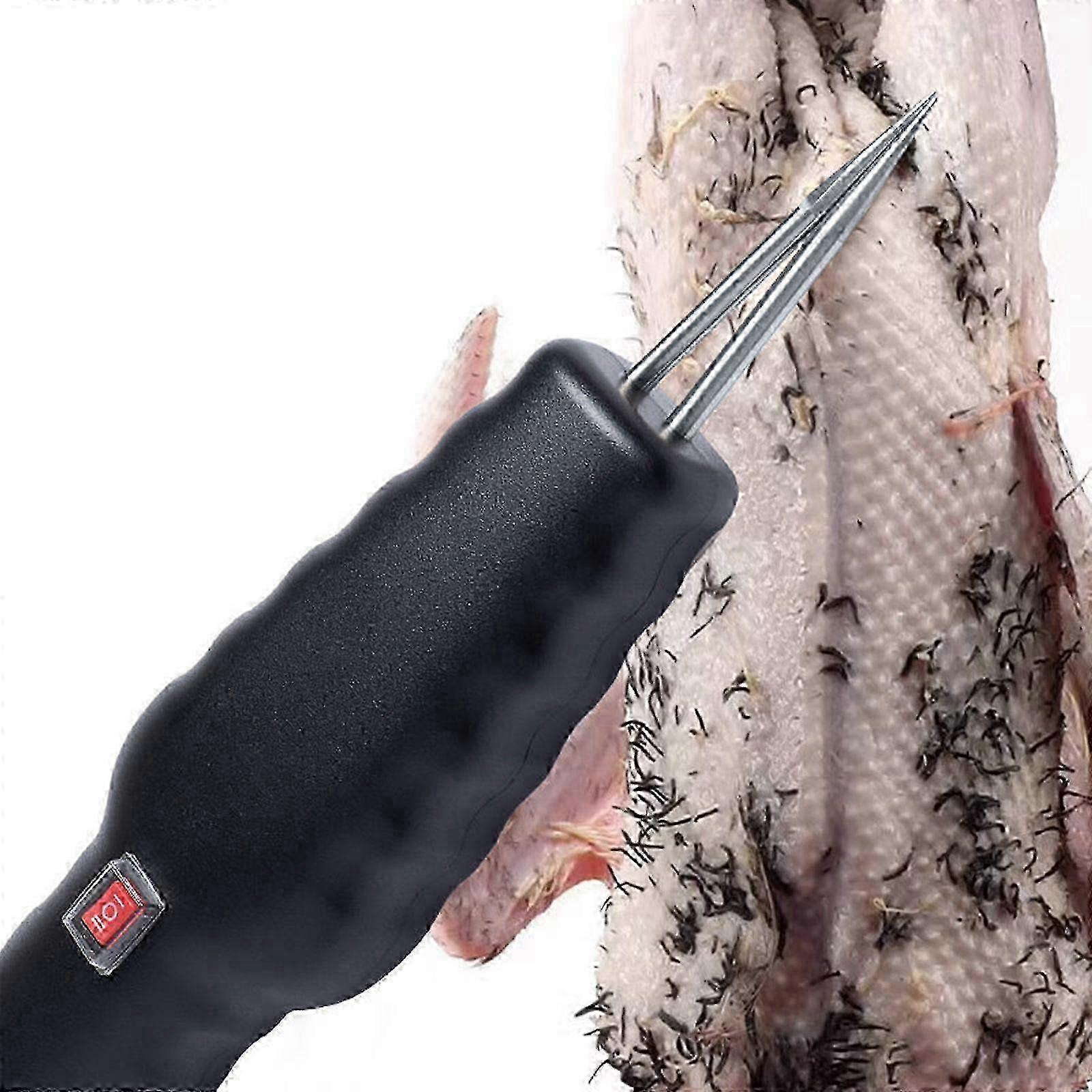 Electric Poultry Plucker Small Feather Removal Machine for Duck Goose Turkey Blackblack SZRH